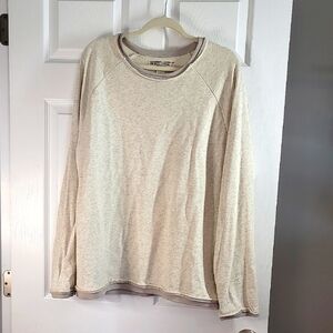 Cream Long Sleeve Sweatshirt